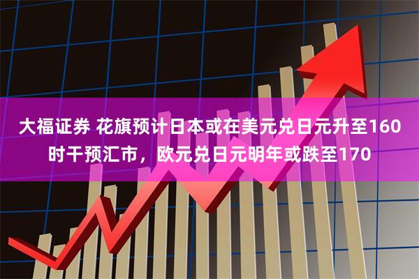 大福证券 花旗预计日本或在美元兑日元升至160时干预汇市，欧元兑日元明年或跌至170