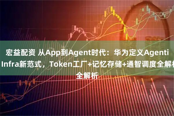 宏益配资 从App到Agent时代：华为定义Agentic Infra新范式，Token工厂+记忆存储+通智调度全解析